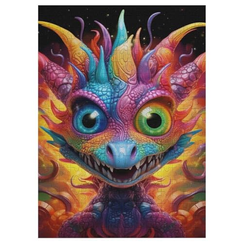 Drache Holzpuzzle - Puzzle Für Erwachsene, 1000-teilige Puzzles Für Teenager Und Kinder, Herausfordernde Spiele 42×30cm Drache Holzpuzzle - Puzzle Für Erwachsene, 1000-teilige Puzzles Für Teenager Und Kinder, Herausfordernde Spiele 42×30cm von LLLBBB
