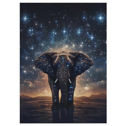 Elefant Holzpuzzle 1000 Teile, Knobelspiele Für Erwachsene, Teenager, Puzzles Unmögliche - Kinder Puzzle Zimmer Deko 42×30cm Elefant Holzpuzzle 1000 Teile, Knobelspiele Für Erwachsene, Teenager, Puzzles Unmögliche - Kinder Puzzle Zimmer Deko 42×30cm von LLLBBB