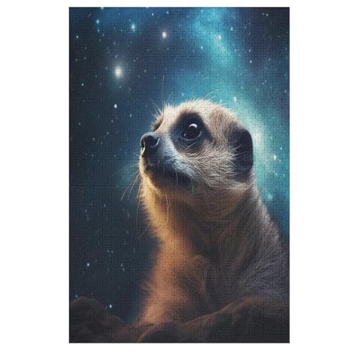 Erdmännchen Puzzle 1000 Teile, Holzpuzzle Herausforderndes Geschicklichkeitsspiel Für Die Ganze Familie, Kinder Erwachsenenpuzzle Ab 12 Jahren 78×53cm Erdmännchen Puzzle 1000 Teile, Holzpuzzle Herausforderndes Geschicklichkeitsspiel Für Die Ganze Familie, Kinder Erwachsenenpuzzle Ab 12 Jahren 78×53cm von LLLBBB