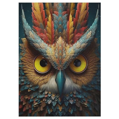 Eule Holzpuzzle - Puzzle Für Erwachsene, 1000-teilige Puzzles Für Teenager Und Kinder, Herausfordernde Spiele 42×30cm Eule Holzpuzzle - Puzzle Für Erwachsene, 1000-teilige Puzzles Für Teenager Und Kinder, Herausfordernde Spiele 42×30cm von LLLBBB