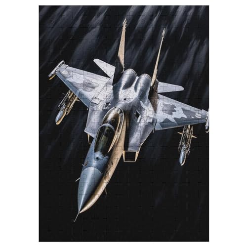 Flugzeugjäger Puzzles 1000 Teile Erwachsener Kniffel Spaß Für Die Ganze Familie, Holzpuzzle Kinder Erwachsene, Impossible Puzzle Schwer 42×30cm Flugzeugjäger Puzzles 1000 Teile Erwachsener Kniffel Spaß Für Die Ganze Familie, Holzpuzzle Kinder Erwachsene, Impossible Puzzle Schwer 42×30cm von LLLBBB
