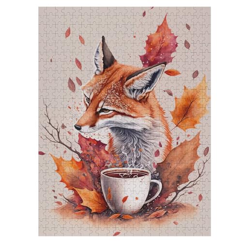 Fuchs Holzpuzzle 1000 Teile, Knobelspiele Für Erwachsene, Teenager, Puzzles Unmögliche - Kinder Puzzle Zimmer Deko 55×41cm Fuchs Holzpuzzle 1000 Teile, Knobelspiele Für Erwachsene, Teenager, Puzzles Unmögliche - Kinder Puzzle Zimmer Deko 55×41cm von LLLBBB