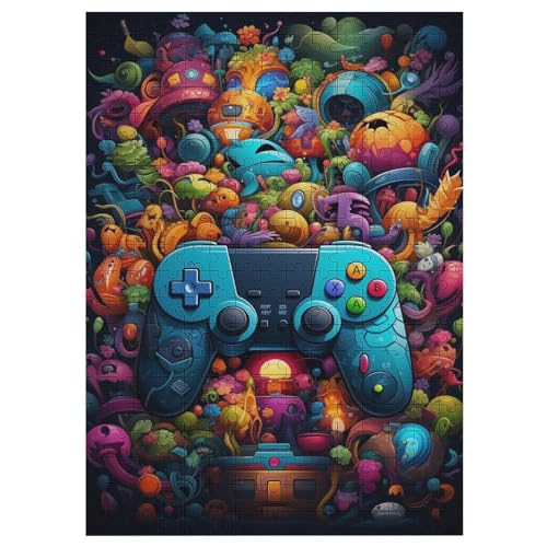 Gamepad Puzzles Für Erwachsene, 1000-teiliges Holzpuzzle, Geeignet Für Kinder Ab 12 Jahren, Die Pädagogische Puzzle Lernen 42×30cm Gamepad Puzzles Für Erwachsene, 1000-teiliges Holzpuzzle, Geeignet Für Kinder Ab 12 Jahren, Die Pädagogische Puzzle Lernen 42×30cm von LLLBBB