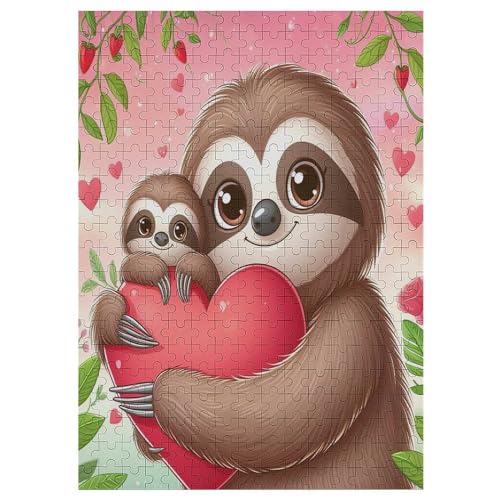Holzpuzzle Cute Faultier Puzzle 1000 Teile Erwachsene Klassische Pädagogisches Spielzeug Kinder Lernspiel Herausforderndes Puzzles 42×30cm Holzpuzzle Cute Faultier Puzzle 1000 Teile Erwachsene Klassische Pädagogisches Spielzeug Kinder Lernspiel Herausforderndes Puzzles 42×30cm von LLLBBB