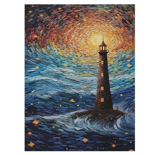 Holzpuzzle Leuchtfeuer Puzzle 500 Teile Erwachsene Klassische Pädagogisches Spielzeug Kinder Lernspiel Herausforderndes Puzzles 55×41cm Holzpuzzle Leuchtfeuer Puzzle 500 Teile Erwachsene Klassische Pädagogisches Spielzeug Kinder Lernspiel Herausforderndes Puzzles 55×41cm von LLLBBB