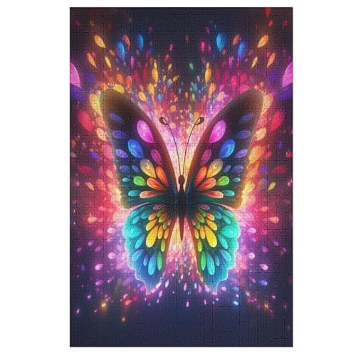 Holzpuzzle Schmetterling Puzzle 1000 Teile Erwachsene Klassische Pädagogisches Spielzeug Kinder Lernspiel Herausforderndes Puzzles 78×53cm Holzpuzzle Schmetterling Puzzle 1000 Teile Erwachsene Klassische Pädagogisches Spielzeug Kinder Lernspiel Herausforderndes Puzzles 78×53cm von LLLBBB