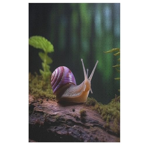 Holzpuzzle Schnecke Puzzle 1000 Teile Erwachsene Klassische Pädagogisches Spielzeug Kinder Lernspiel Herausforderndes Puzzles 78×53cm Holzpuzzle Schnecke Puzzle 1000 Teile Erwachsene Klassische Pädagogisches Spielzeug Kinder Lernspiel Herausforderndes Puzzles 78×53cm von LLLBBB