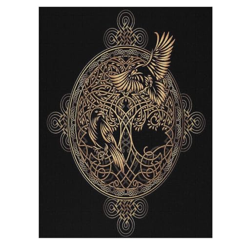 Holzpuzzle Wikingermythos Puzzle 1000 Teile Erwachsene Klassische Pädagogisches Spielzeug Kinder Lernspiel Herausforderndes Puzzles 55×41cm Holzpuzzle Wikingermythos Puzzle 1000 Teile Erwachsene Klassische Pädagogisches Spielzeug Kinder Lernspiel Herausforderndes Puzzles 55×41cm von LLLBBB