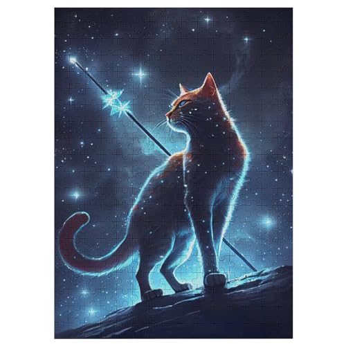 Holzpuzzles 1000 Teile Katze -Puzzle Für Jungen Und Mädchen, Schwierigkeitsgrad, Lernspiele, Familienspielzeug 42×30cm Holzpuzzles 1000 Teile Katze -Puzzle Für Jungen Und Mädchen, Schwierigkeitsgrad, Lernspiele, Familienspielzeug 42×30cm von LLLBBB