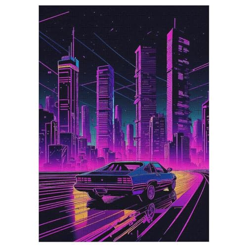 Holzpuzzles 1000 Teile Sportwagen -Puzzle Für Jungen Und Mädchen, Schwierigkeitsgrad, Lernspiele, Familienspielzeug 42×30cm Holzpuzzles 1000 Teile Sportwagen -Puzzle Für Jungen Und Mädchen, Schwierigkeitsgrad, Lernspiele, Familienspielzeug 42×30cm von LLLBBB