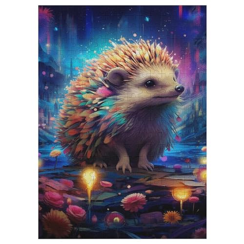 Igel Holzpuzzle - 1000 Teiliges Jigsaw Knobelspiel - Puzzle Für Erwachsene & Kinder - Outdoor & Reisespielzeug 42×30cm Igel Holzpuzzle - 1000 Teiliges Jigsaw Knobelspiel - Puzzle Für Erwachsene & Kinder - Outdoor & Reisespielzeug 42×30cm von LLLBBB