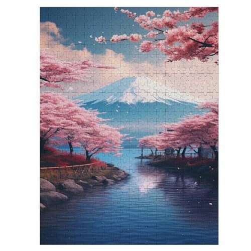 Japan Style 500 Teile Puzzles Für Erwachsene Holzpuzzle Familienpuzzlespiel Stressabbau-Puzzle Für Kinder Ab 12 Jahren 55×41cm Japan Style 500 Teile Puzzles Für Erwachsene Holzpuzzle Familienpuzzlespiel Stressabbau-Puzzle Für Kinder Ab 12 Jahren 55×41cm von LLLBBB