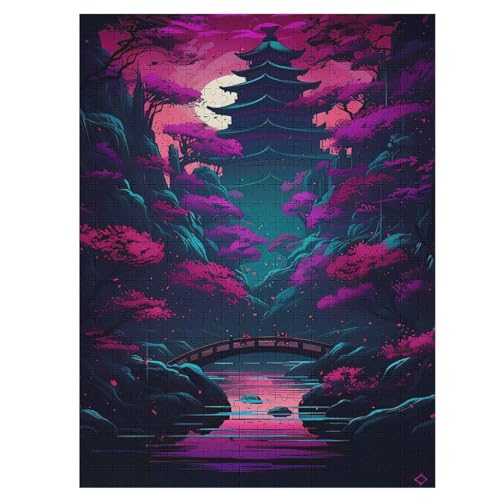 Japan Style Puzzles 500 Teile Erwachsener Kniffel Spaß Für Die Ganze Familie, Holzpuzzle Kinder Erwachsene, Impossible Puzzle Schwer 55×41cm Japan Style Puzzles 500 Teile Erwachsener Kniffel Spaß Für Die Ganze Familie, Holzpuzzle Kinder Erwachsene, Impossible Puzzle Schwer 55×41cm von LLLBBB