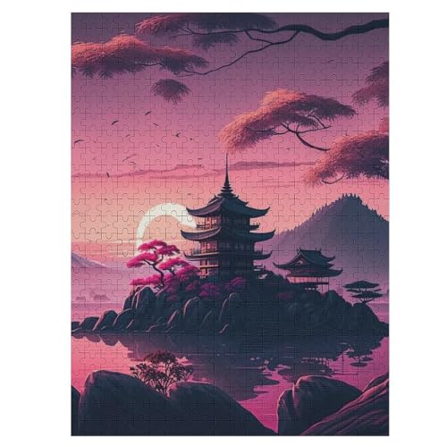 Japanischer Tempel 1000 Teile Holzpuzzle,einzigartiges Puzzle, Geschenk Für Erwachsene,Familienspiel,Herausforderungsaktivität,55×41cm Japanischer Tempel 1000 Teile Holzpuzzle,einzigartiges Puzzle, Geschenk Für Erwachsene,Familienspiel,Herausforderungsaktivität,55×41cm von LLLBBB