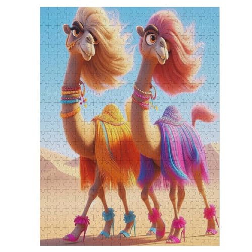 Kamel -Puzzle, 1000 Teile,Holzpuzzle Für Erwachsene Kinder, Lustiges Spielzeug, Denkspiel, Bildungsspiel, 55×41cm Kamel -Puzzle, 1000 Teile,Holzpuzzle Für Erwachsene Kinder, Lustiges Spielzeug, Denkspiel, Bildungsspiel, 55×41cm von LLLBBB