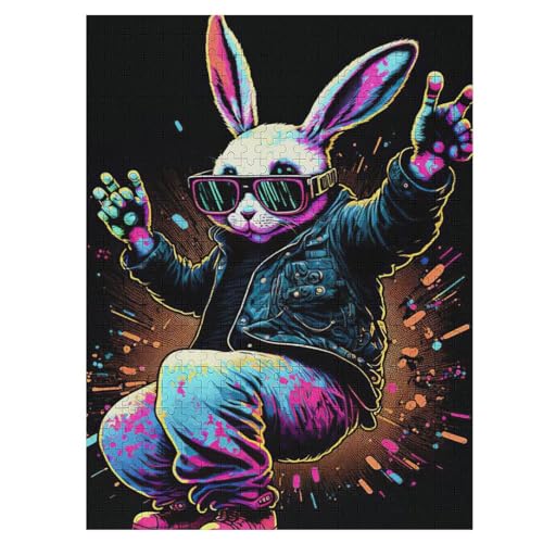 Kaninchen 1000 Teile Puzzles Für Erwachsene Holzpuzzle Familienpuzzlespiel Stressabbau-Puzzle Für Kinder Ab 12 Jahren 55×41cm Kaninchen 1000 Teile Puzzles Für Erwachsene Holzpuzzle Familienpuzzlespiel Stressabbau-Puzzle Für Kinder Ab 12 Jahren 55×41cm von LLLBBB