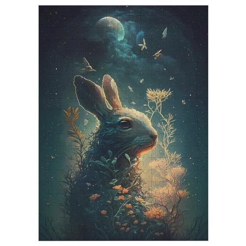 Kaninchen Puzzle Für Erwachsene,1000-teiliges Puzzles, Für Kinder,Holzpuzzle,Lernspielzeug, 42×30cm Kaninchen Puzzle Für Erwachsene,1000-teiliges Puzzles, Für Kinder,Holzpuzzle,Lernspielzeug, 42×30cm von LLLBBB