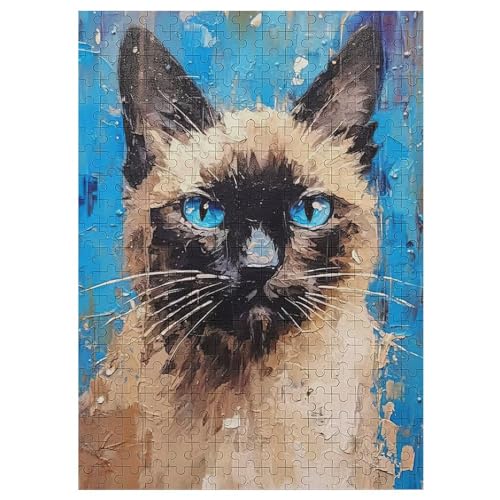Katze 1000 Teile Puzzles Für Erwachsene Holzpuzzle Familienpuzzlespiel Stressabbau-Puzzle Für Kinder Ab 12 Jahren 42×30cm Katze 1000 Teile Puzzles Für Erwachsene Holzpuzzle Familienpuzzlespiel Stressabbau-Puzzle Für Kinder Ab 12 Jahren 42×30cm von LLLBBB