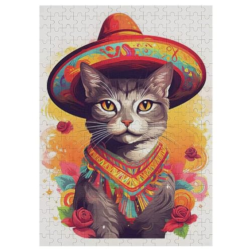 Katze Holzpuzzle 1000 Teile, Knobelspiele Für Erwachsene, Teenager, Puzzles Unmögliche - Kinder Puzzle Zimmer Deko 42×30cm Katze Holzpuzzle 1000 Teile, Knobelspiele Für Erwachsene, Teenager, Puzzles Unmögliche - Kinder Puzzle Zimmer Deko 42×30cm von LLLBBB