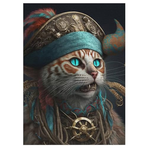 Katze Holzpuzzle 1000 Teile,Puzzles Für Erwachsene, Impossible Puzzle, Kinder Legespiel 42×30cm Katze Holzpuzzle 1000 Teile,Puzzles Für Erwachsene, Impossible Puzzle, Kinder Legespiel 42×30cm von LLLBBB