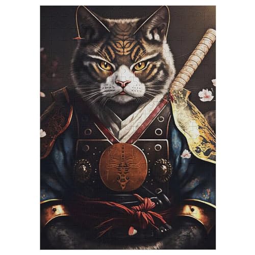 Katze Holzpuzzle - Puzzle Für Erwachsene, 1000-teilige Puzzles Für Teenager Und Kinder, Herausfordernde Spiele 42×30cm Katze Holzpuzzle - Puzzle Für Erwachsene, 1000-teilige Puzzles Für Teenager Und Kinder, Herausfordernde Spiele 42×30cm von LLLBBB