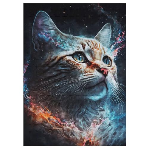 Katze Puzzle Für Erwachsene,1000-teiliges Puzzles, Für Kinder,Holzpuzzle,Lernspielzeug, 42×30cm Katze Puzzle Für Erwachsene,1000-teiliges Puzzles, Für Kinder,Holzpuzzle,Lernspielzeug, 42×30cm von LLLBBB