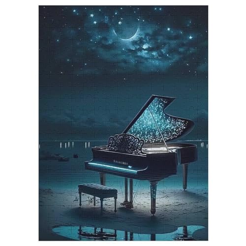 Klavier 300 Teile Puzzles, Wood Craft, Hochwertiges Modernes Puzzle, DIY, Für Erwachsene Und Kinder Ab 12 Jahren, 42×30cm Klavier 300 Teile Puzzles, Wood Craft, Hochwertiges Modernes Puzzle, DIY, Für Erwachsene Und Kinder Ab 12 Jahren, 42×30cm von LLLBBB