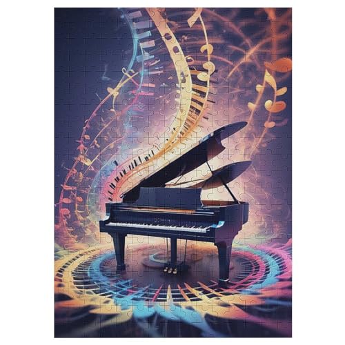 Klavier 300 Teile Puzzles Für Erwachsene, Impossible Puzzle, Geschicklichkeitsspiel Für Die Ganze Familie, Kinder Holzpuzzle 42×30cm Klavier 300 Teile Puzzles Für Erwachsene, Impossible Puzzle, Geschicklichkeitsspiel Für Die Ganze Familie, Kinder Holzpuzzle 42×30cm von LLLBBB