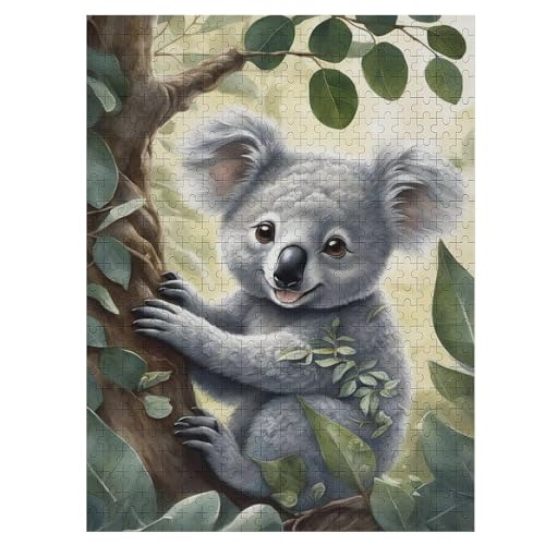 Koala 500 Teile Premium-Puzzles Für Erwachsene Kinder- Holzpuzzles Spaß Und Lernspiele - Perfekte Puzzle-Geschenke 55×41cm Koala 500 Teile Premium-Puzzles Für Erwachsene Kinder- Holzpuzzles Spaß Und Lernspiele - Perfekte Puzzle-Geschenke 55×41cm von LLLBBB