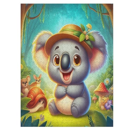 Koala Holzpuzzle 1000 Teile, Knobelspiele Für Erwachsene, Teenager, Puzzles Unmögliche - Kinder Puzzle Zimmer Deko 55×41cm Koala Holzpuzzle 1000 Teile, Knobelspiele Für Erwachsene, Teenager, Puzzles Unmögliche - Kinder Puzzle Zimmer Deko 55×41cm von LLLBBB