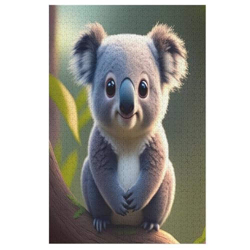Koala Holzpuzzle - 1000 Teiliges Jigsaw Knobelspiel - Puzzle Für Erwachsene & Kinder - Outdoor & Reisespielzeug 78×53cm Koala Holzpuzzle - 1000 Teiliges Jigsaw Knobelspiel - Puzzle Für Erwachsene & Kinder - Outdoor & Reisespielzeug 78×53cm von LLLBBB