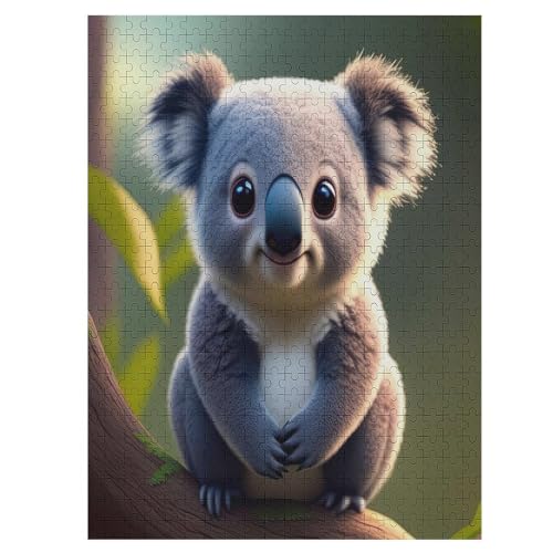 Koala Puzzle Für Erwachsene 1000 Teile Premium Recyceltes Brett Zum Lernen, Lernspielzeug, Familienspiele Kinder Holzpuzzle 55×41cm Koala Puzzle Für Erwachsene 1000 Teile Premium Recyceltes Brett Zum Lernen, Lernspielzeug, Familienspiele Kinder Holzpuzzle 55×41cm von LLLBBB