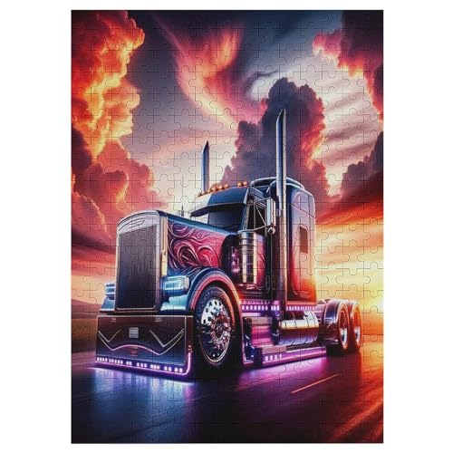LKW 300 Teile Premium-Puzzles Für Erwachsene Kinder- Holzpuzzles Spaß Und Lernspiele - Perfekte Puzzle-Geschenke 42×30cm LKW 300 Teile Premium-Puzzles Für Erwachsene Kinder- Holzpuzzles Spaß Und Lernspiele - Perfekte Puzzle-Geschenke 42×30cm von LLLBBB