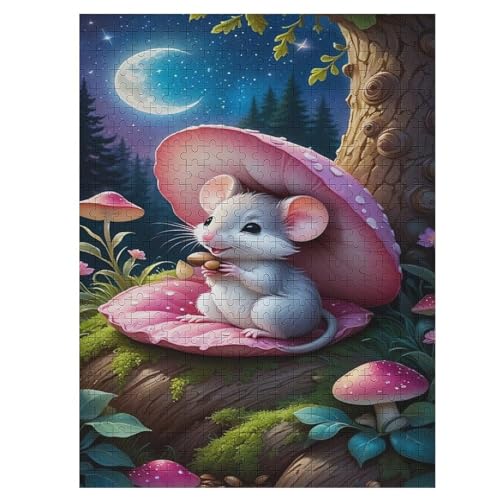 Maus Holzpuzzle - 1000 Teiliges Jigsaw Knobelspiel - Puzzle Für Erwachsene & Kinder - Outdoor & Reisespielzeug 55×41cm Maus Holzpuzzle - 1000 Teiliges Jigsaw Knobelspiel - Puzzle Für Erwachsene & Kinder - Outdoor & Reisespielzeug 55×41cm von LLLBBB