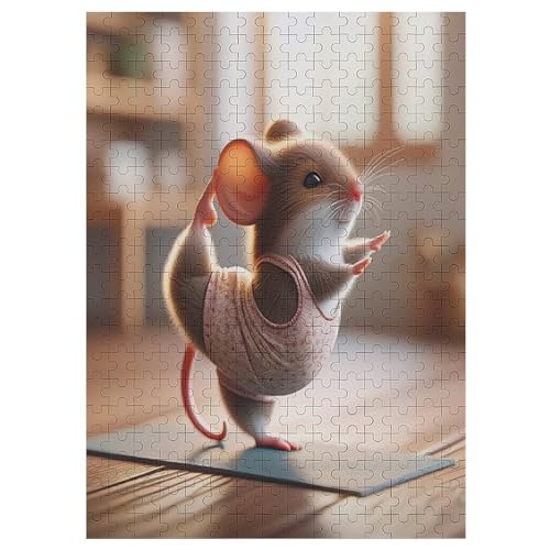 Maus -Puzzle, 1000 Teile,Holzpuzzle Für Erwachsene Kinder, Lustiges Spielzeug, Denkspiel, Bildungsspiel, 42×30cm Maus -Puzzle, 1000 Teile,Holzpuzzle Für Erwachsene Kinder, Lustiges Spielzeug, Denkspiel, Bildungsspiel, 42×30cm von LLLBBB