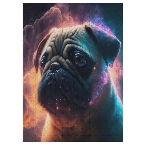Mops Puzzle 1000 Teile, Holzpuzzle Für Erwachsene Kinder, Impossible Puzzles, Geschicklichkeitsspiel Für Die Ganze Familie 42×30cm Mops Puzzle 1000 Teile, Holzpuzzle Für Erwachsene Kinder, Impossible Puzzles, Geschicklichkeitsspiel Für Die Ganze Familie 42×30cm von LLLBBB