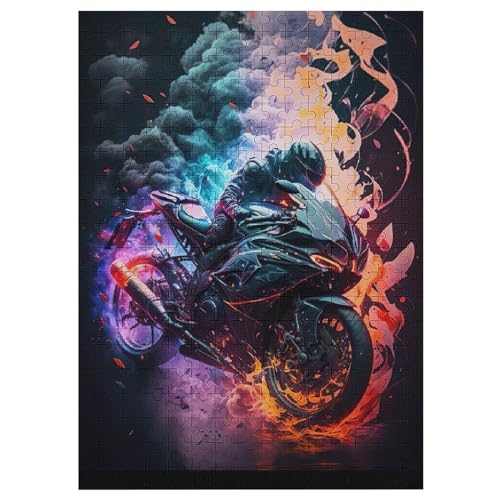 Motorrad 1000 Teile Premium-Puzzles Für Erwachsene Kinder- Holzpuzzles Spaß Und Lernspiele - Perfekte Puzzle-Geschenke 42×30cm Motorrad 1000 Teile Premium-Puzzles Für Erwachsene Kinder- Holzpuzzles Spaß Und Lernspiele - Perfekte Puzzle-Geschenke 42×30cm von LLLBBB