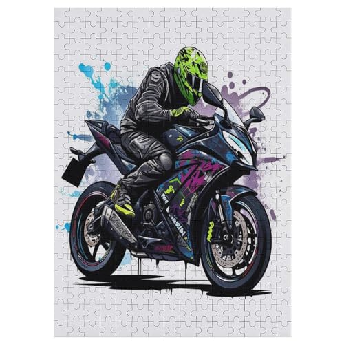 Motorrad 1000 Teile Puzzles Für Erwachsene, Impossible Puzzle, Geschicklichkeitsspiel Für Die Ganze Familie, Kinder Holzpuzzle 42×30cm Motorrad 1000 Teile Puzzles Für Erwachsene, Impossible Puzzle, Geschicklichkeitsspiel Für Die Ganze Familie, Kinder Holzpuzzle 42×30cm von LLLBBB