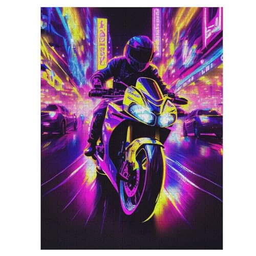 Motorrad -Puzzle, 1000 Teile,Holzpuzzle Für Erwachsene Kinder, Lustiges Spielzeug, Denkspiel, Bildungsspiel, 55×41cm Motorrad -Puzzle, 1000 Teile,Holzpuzzle Für Erwachsene Kinder, Lustiges Spielzeug, Denkspiel, Bildungsspiel, 55×41cm von LLLBBB