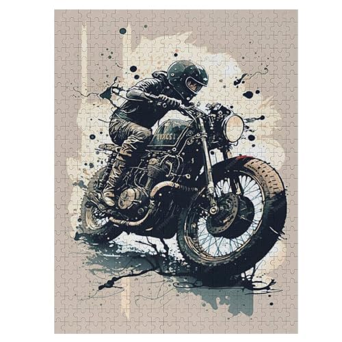 Motorrad Puzzle 1000 Teile, Holzpuzzle Für Erwachsene Kinder, Impossible Puzzles, Geschicklichkeitsspiel Für Die Ganze Familie 55×41cm Motorrad Puzzle 1000 Teile, Holzpuzzle Für Erwachsene Kinder, Impossible Puzzles, Geschicklichkeitsspiel Für Die Ganze Familie 55×41cm von LLLBBB