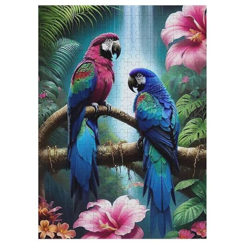 Papagei 300 Teile Puzzle Für Erwachsene, Herausforderung Puzzles - Verringerter Druck Schwieriges Holzpuzzle Für Kinder 12+ 42×30cm Papagei 300 Teile Puzzle Für Erwachsene, Herausforderung Puzzles - Verringerter Druck Schwieriges Holzpuzzle Für Kinder 12+ 42×30cm von LLLBBB