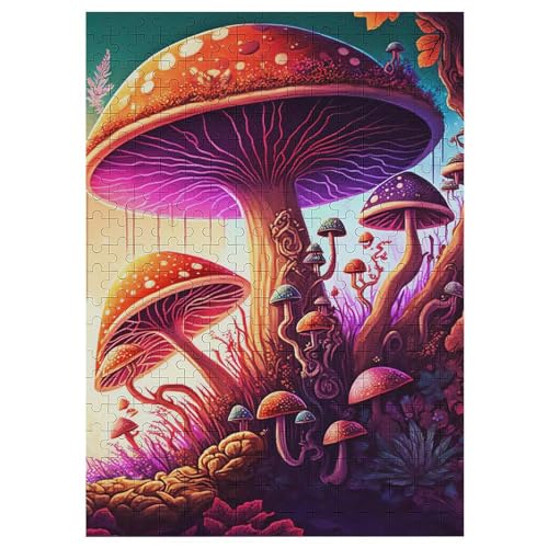Pilz Holzpuzzle Für Erwachsene Teenager Stress Abbauen Familien-Puzzlespiel Poster 1000-teiliges Puzzle Kinder Lernspiel 42×30cm Pilz Holzpuzzle Für Erwachsene Teenager Stress Abbauen Familien-Puzzlespiel Poster 1000-teiliges Puzzle Kinder Lernspiel 42×30cm von LLLBBB