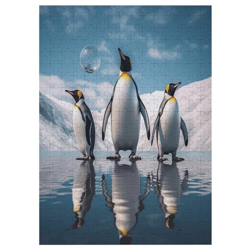 Pinguin 1000 Teile Puzzles Für Erwachsene, Impossible Puzzle, Geschicklichkeitsspiel Für Die Ganze Familie, Kinder Holzpuzzle 42×30cm Pinguin 1000 Teile Puzzles Für Erwachsene, Impossible Puzzle, Geschicklichkeitsspiel Für Die Ganze Familie, Kinder Holzpuzzle 42×30cm von LLLBBB