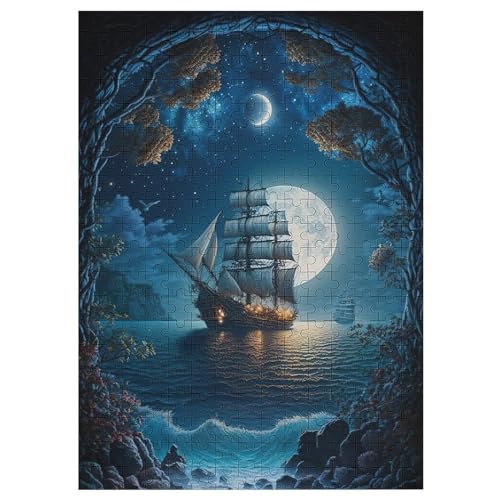 Piratenschiff,Boat -Puzzle, 1000 Teile,Holzpuzzle Für Erwachsene Kinder, Lustiges Spielzeug, Denkspiel, Bildungsspiel, 42×30cm Piratenschiff,Boat -Puzzle, 1000 Teile,Holzpuzzle Für Erwachsene Kinder, Lustiges Spielzeug, Denkspiel, Bildungsspiel, 42×30cm von LLLBBB