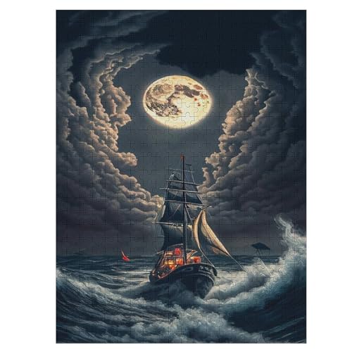 Piratenschiff,Boat Puzzle 1000 Teile, Holzpuzzle Für Erwachsene Kinder, Impossible Puzzles, Geschicklichkeitsspiel Für Die Ganze Familie 55×41cm Piratenschiff,Boat Puzzle 1000 Teile, Holzpuzzle Für Erwachsene Kinder, Impossible Puzzles, Geschicklichkeitsspiel Für Die Ganze Familie 55×41cm von LLLBBB