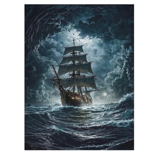 Piratenschiff,Boat Puzzle 1000 Teile, Holzpuzzle Herausforderndes Geschicklichkeitsspiel Für Die Ganze Familie, Kinder Erwachsenenpuzzle Ab 12 Jahren 55×41cm Piratenschiff,Boat Puzzle 1000 Teile, Holzpuzzle Herausforderndes Geschicklichkeitsspiel Für Die Ganze Familie, Kinder Erwachsenenpuzzle Ab 12 Jahren 55×41cm von LLLBBB