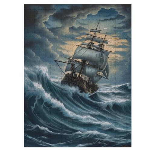 Piratenschiff,Boat Puzzles 1000 Teile Erwachsener Kniffel Spaß Für Die Ganze Familie, Holzpuzzle Kinder Erwachsene, Impossible Puzzle Schwer 55×41cm Piratenschiff,Boat Puzzles 1000 Teile Erwachsener Kniffel Spaß Für Die Ganze Familie, Holzpuzzle Kinder Erwachsene, Impossible Puzzle Schwer 55×41cm von LLLBBB