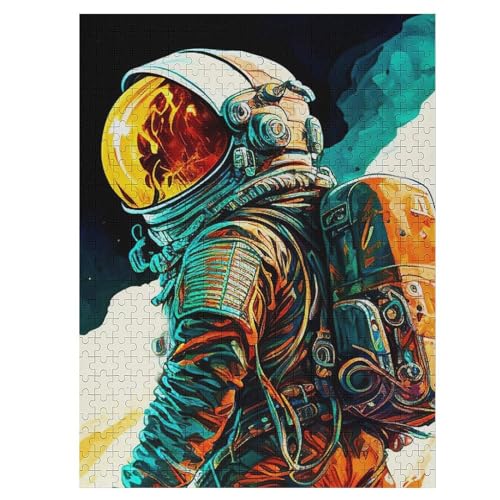 Puzzle 500 Teile Astronaut Holzpuzzle Für Erwachsene Lernspiel Herausforderungsspielzeug The Puzzles Für Erwachsene Kinder 55×41cm Puzzle 500 Teile Astronaut Holzpuzzle Für Erwachsene Lernspiel Herausforderungsspielzeug The Puzzles Für Erwachsene Kinder 55×41cm von LLLBBB