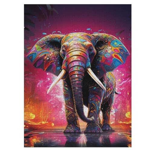 Puzzle 500 Teile Elefant Holzpuzzle Für Erwachsene Lernspiel Herausforderungsspielzeug The Puzzles Für Erwachsene Kinder 55×41cm Puzzle 500 Teile Elefant Holzpuzzle Für Erwachsene Lernspiel Herausforderungsspielzeug The Puzzles Für Erwachsene Kinder 55×41cm von LLLBBB