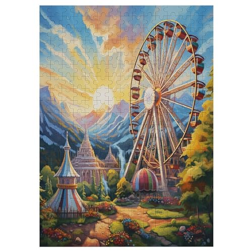Puzzle 300 Teile Riesenrad Holzpuzzle Für Erwachsene Lernspiel Herausforderungsspielzeug The Puzzles Für Erwachsene Kinder 42×30cm Puzzle 300 Teile Riesenrad Holzpuzzle Für Erwachsene Lernspiel Herausforderungsspielzeug The Puzzles Für Erwachsene Kinder 42×30cm von LLLBBB